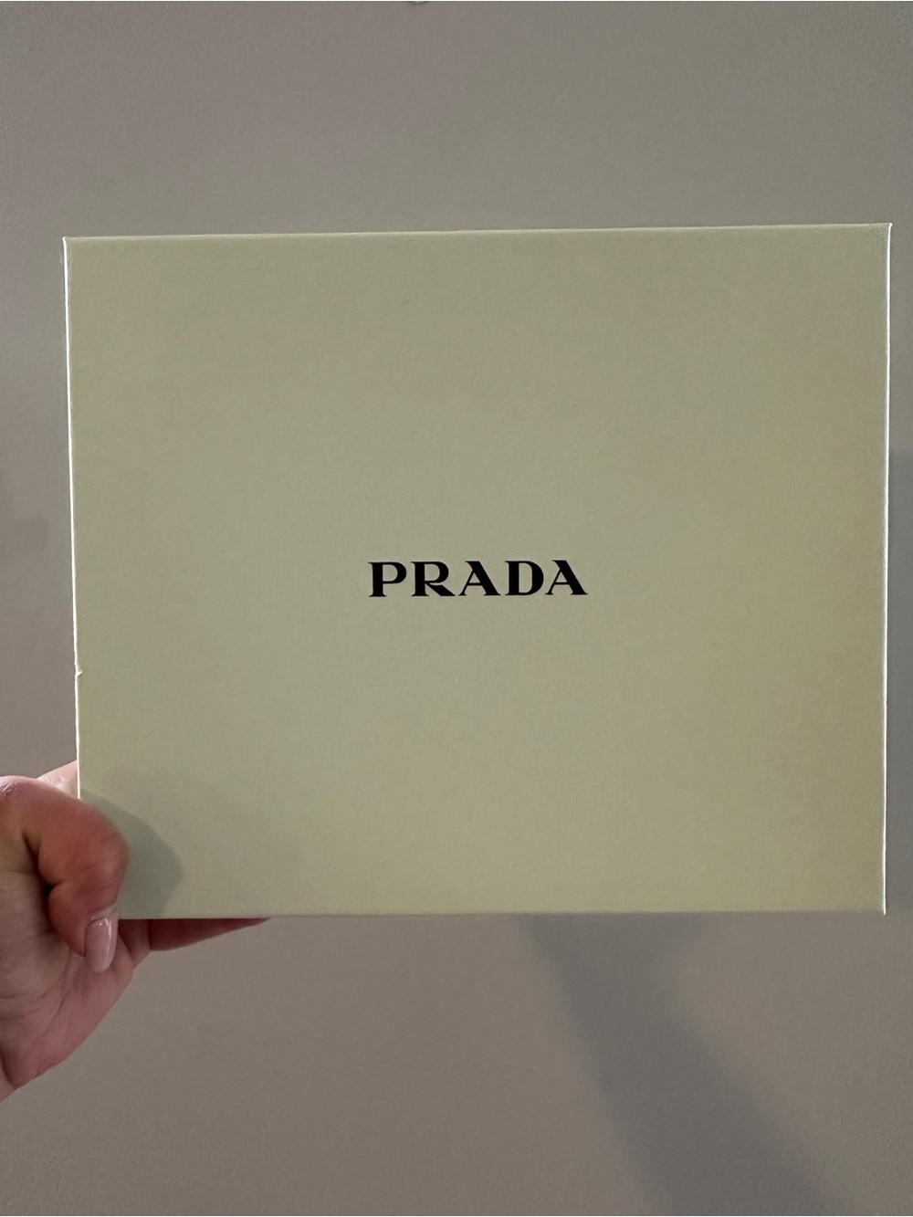 Prada Box in Mint Green